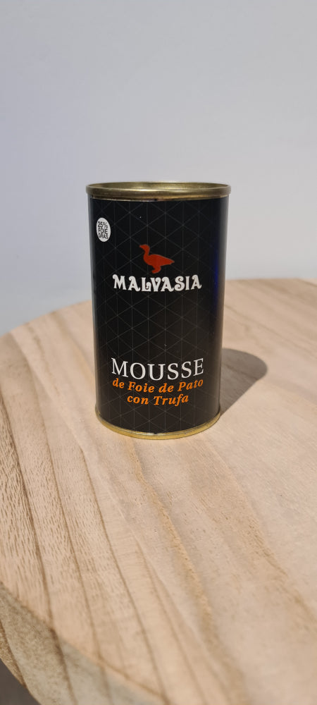 Mousse de foie de pato con trufa 200gr MALVASIA