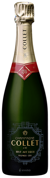 COLLET BRUT ARC DECO CHAMPANGE