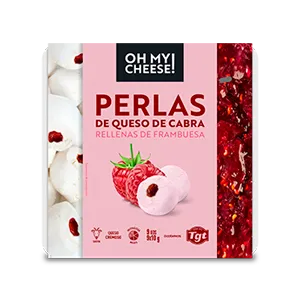 Perlas de Queso Frambuesa