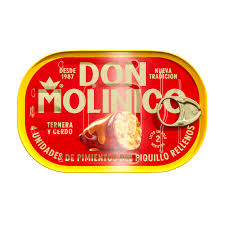 Pimientos rellenos de ternera y cerdo "Don Molinico"