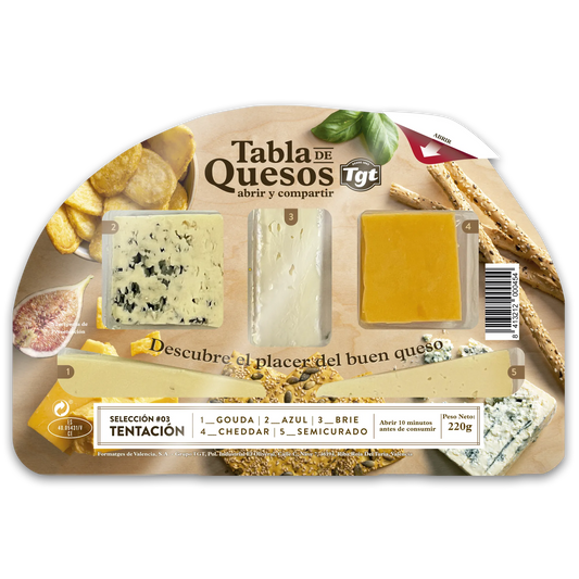 Tabla de quesos Tentacion