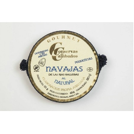 Navajas al Natural 12/16 piezas RO-120 [GOURMET]